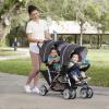imageGraco DuoGlider Double Stroller  Lightweight Double Stroller with Tandem Seating Glacier