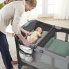 imageGraco On The Go Zip DLX Pack n Play Playard Folding Playpen with Bassinet Portable Crib ParkerManor