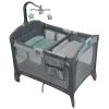 imageGraco On The Go Zip DLX Pack n Play Playard Folding Playpen with Bassinet Portable Crib ParkerManor