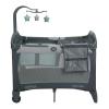 imageGraco On The Go Zip DLX Pack n Play Playard Folding Playpen with Bassinet Portable Crib ParkerManor