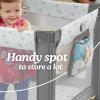 imageGraco On The Go Zip DLX Pack n Play Playard Folding Playpen with Bassinet Portable Crib ParkerPack N Play