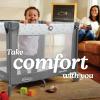 imageGraco On The Go Zip DLX Pack n Play Playard Folding Playpen with Bassinet Portable Crib ParkerPack N Play