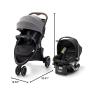 imageGraco Outpace LX AllTerrain 3Wheel Baby Stroller Cohen  Compatible for Travel System Easy OneHand Fold inSeat Suspension for Comfortable Ride NeverFlat Rubber TiresStroller  Car Seat