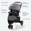imageGraco Outpace LX AllTerrain 3Wheel Baby Stroller Cohen  Compatible for Travel System Easy OneHand Fold inSeat Suspension for Comfortable Ride NeverFlat Rubber TiresStroller  Car Seat