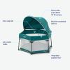 imageGraco Pack n Play LiteTraveler LX Playard Outdoor and Indoor Playspace with Compact Fold UV CanopyBrixton