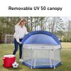 imageGraco Pack n Play LiteTraveler LX Playard Outdoor and Indoor Playspace with Compact Fold UV CanopyBrixton