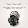 imageGraco Premier Merge Travel System Stroller Car Seat Combo Includes SnugRide SnugFit 35 LX ICS MidtownStroller  Car Seat