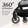 imageGraco Premier Merge Travel System Stroller Car Seat Combo Includes SnugRide SnugFit 35 LX ICS MidtownStroller