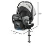 imageGraco Premier SnugRide SnugFit XT Infant Car Seat W Load Leg ampamp AntiRebound Bar for Extra Safety SnugLock Easy Install Rear Facing Baby Car Seat Privacy Drape Storage Pocket MidtownMidtown