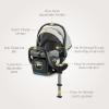 imageGraco Premier SnugRide SnugFit XT Infant Car Seat W Load Leg ampamp AntiRebound Bar for Extra Safety SnugLock Easy Install Rear Facing Baby Car Seat Privacy Drape Storage Pocket MidtownMidtown