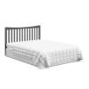 imageGraco Remi 4in1 Convertible Crib ampamp Changer with Drawer Gray  GREENGUARD Gold Certified Crib and Changing Table Combo Includes Changing Pad Converts to Toddler Bed Daybed and FullSize Bed