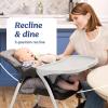 imageGraco Slim Snacker High Chair Ultra Slim FastFolding Multiple Recline Positions Comfortable Feeding WhiskWhisk