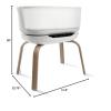 imageGraco SmartSense Soothing Baby Bassinet  Smart Newborn Bassinet Detects and Automatically Responds to Babys Cries  for Newborn Babies to 6 Months