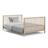 imageGraco Teddi 5in1 Convertible Crib with Drawer Pebble Gray with White  GREENGUARD Gold Certified Crib with Drawer Combo FullSize Nursery Storage Drawer Converts to Toddler BedDriftwood