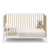 imageGraco Teddi 5in1 Convertible Crib with Drawer Pebble Gray with White  GREENGUARD Gold Certified Crib with Drawer Combo FullSize Nursery Storage Drawer Converts to Toddler BedWhiteDriftwood