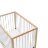 imageGraco Teddi 5in1 Convertible Crib with Drawer Pebble Gray with White  GREENGUARD Gold Certified Crib with Drawer Combo FullSize Nursery Storage Drawer Converts to Toddler BedNaturalWhite