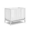 imageGraco Teddi 5in1 Convertible Crib with Drawer Pebble Gray with White  GREENGUARD Gold Certified Crib with Drawer Combo FullSize Nursery Storage Drawer Converts to Toddler BedWhite