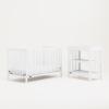 imageGraco Teddi 5in1 Convertible Crib with Drawer Pebble Gray with White  GREENGUARD Gold Certified Crib with Drawer Combo FullSize Nursery Storage Drawer Converts to Toddler BedWhite