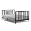 imageGraco Teddi 5in1 Convertible Crib with Drawer Pebble Gray with White  GREENGUARD Gold Certified Crib with Drawer Combo FullSize Nursery Storage Drawer Converts to Toddler BedBlack