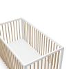 imageGraco Teddi 5in1 Convertible Crib with Drawer Pebble Gray with White  GREENGUARD Gold Certified Crib with Drawer Combo FullSize Nursery Storage Drawer Converts to Toddler BedWhiteDriftwood
