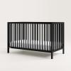 imageGraco Teddi 5in1 Convertible Crib with Drawer Pebble Gray with White  GREENGUARD Gold Certified Crib with Drawer Combo FullSize Nursery Storage Drawer Converts to Toddler BedBlack