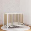 imageGraco Teddi 5in1 Convertible Crib with Drawer Pebble Gray with White  GREENGUARD Gold Certified Crib with Drawer Combo FullSize Nursery Storage Drawer Converts to Toddler BedWhiteDriftwood
