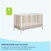 imageGraco Teddi 5in1 Convertible Crib with Drawer Pebble Gray with White  GREENGUARD Gold Certified Crib with Drawer Combo FullSize Nursery Storage Drawer Converts to Toddler BedWhiteDriftwood