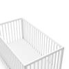 imageGraco Teddi 5in1 Convertible Crib with Drawer Pebble Gray with White  GREENGUARD Gold Certified Crib with Drawer Combo FullSize Nursery Storage Drawer Converts to Toddler BedWhite