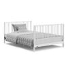 imageGraco Teddi 5in1 Convertible Crib with Drawer Pebble Gray with White  GREENGUARD Gold Certified Crib with Drawer Combo FullSize Nursery Storage Drawer Converts to Toddler BedWhite