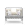 imageGraco Teddi 5in1 Convertible Crib with Drawer Pebble Gray with White  GREENGUARD Gold Certified Crib with Drawer Combo FullSize Nursery Storage Drawer Converts to Toddler BedPebble GrayWhite