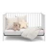 imageGraco Teddi 5in1 Convertible Crib with Drawer Pebble Gray with White  GREENGUARD Gold Certified Crib with Drawer Combo FullSize Nursery Storage Drawer Converts to Toddler BedWhite