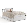 imageGraco Teddi 5in1 Convertible Crib with Drawer Pebble Gray with White  GREENGUARD Gold Certified Crib with Drawer Combo FullSize Nursery Storage Drawer Converts to Toddler BedBlack