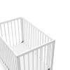 imageGraco Teddi 5in1 Convertible Crib with Drawer Pebble Gray with White  GREENGUARD Gold Certified Crib with Drawer Combo FullSize Nursery Storage Drawer Converts to Toddler BedWhite