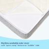 imageGraco Ultra 2in1 Premium Dual Sided Crib ampamp Toddler Mattress  GREENGUARD Gold CertiPURUS Certified Foam Machine Washable Cover with 100 Waterproof Surface Fits Standard Baby Crib ampamp Toddler BedsMattress and Protector 1PK