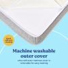 imageGraco Ultra 2in1 Premium Dual Sided Crib ampamp Toddler Mattress  GREENGUARD Gold CertiPURUS Certified Foam Machine Washable Cover with 100 Waterproof Surface Fits Standard Baby Crib ampamp Toddler BedsUltra