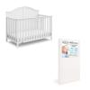 imageGraco Wilfred 5in1 Convertible Crib Black  GREENGUARD Gold Certified Converts to Toddler Bed and FullSize Bed Fits Standard FullSize Crib Mattress Adjustable Mattress Support BaseWhite