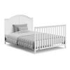 imageGraco Wilfred 5in1 Convertible Crib Black  GREENGUARD Gold Certified Converts to Toddler Bed and FullSize Bed Fits Standard FullSize Crib Mattress Adjustable Mattress Support BaseWhite