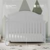 imageGraco Wilfred 5in1 Convertible Crib Black  GREENGUARD Gold Certified Converts to Toddler Bed and FullSize Bed Fits Standard FullSize Crib Mattress Adjustable Mattress Support BaseWhite