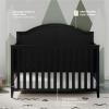 imageGraco Wilfred 5in1 Convertible Crib Black  GREENGUARD Gold Certified Converts to Toddler Bed and FullSize Bed Fits Standard FullSize Crib Mattress Adjustable Mattress Support BaseBlack