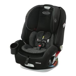 imageGraco Grows4Me 4in1 Car Seat Convertible Infant to Toddler Car Seat and Booster West Point Design for 10 Years of Safe Comfortable Journeys