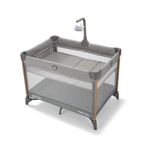 imageGraco On The Go Zip DLX Pack n Play Playard Folding Playpen with Bassinet Portable Crib ParkerParker
