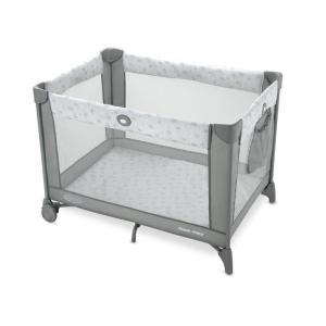 imageGraco On The Go Zip DLX Pack n Play Playard Folding Playpen with Bassinet Portable Crib ParkerReign