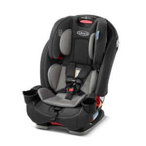 imageGraco Slimfit 3 in 1 Convertible Car Seat Slim ampamp Comfy Design Saves Space in Your Back Seat RedmondRedmond