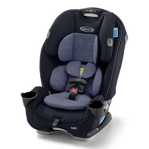 imageGraco Slimfit 3 in 1 Convertible Car Seat Slim ampamp Comfy Design Saves Space in Your Back Seat RedmondSilas
