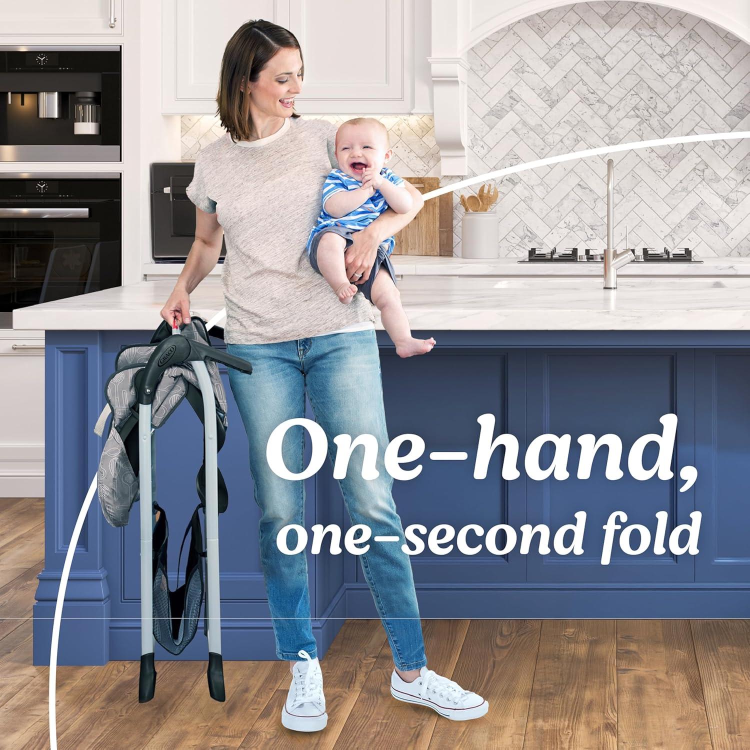 imageGraco Made2Grow 5in1 Convertible Highchair Adjustable Baby to Toddler Seat HudsonWhisk