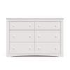 imageGraco Hadley 6 Drawer Double Dresser 4724x177x319 Inch Pack of 1 WhiteWhite