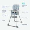 imageGraco Made2Grow 5in1 Convertible Highchair Adjustable Baby to Toddler Seat HudsonHudson