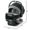 imageGraco SnugRide SnugFit LX Infant Car Seat AntiRebound Bar for Extra Safety SnugLock Easy Install 1Hand Adjustable Handle NoRethread Harness Baby Car Seat PierceNico