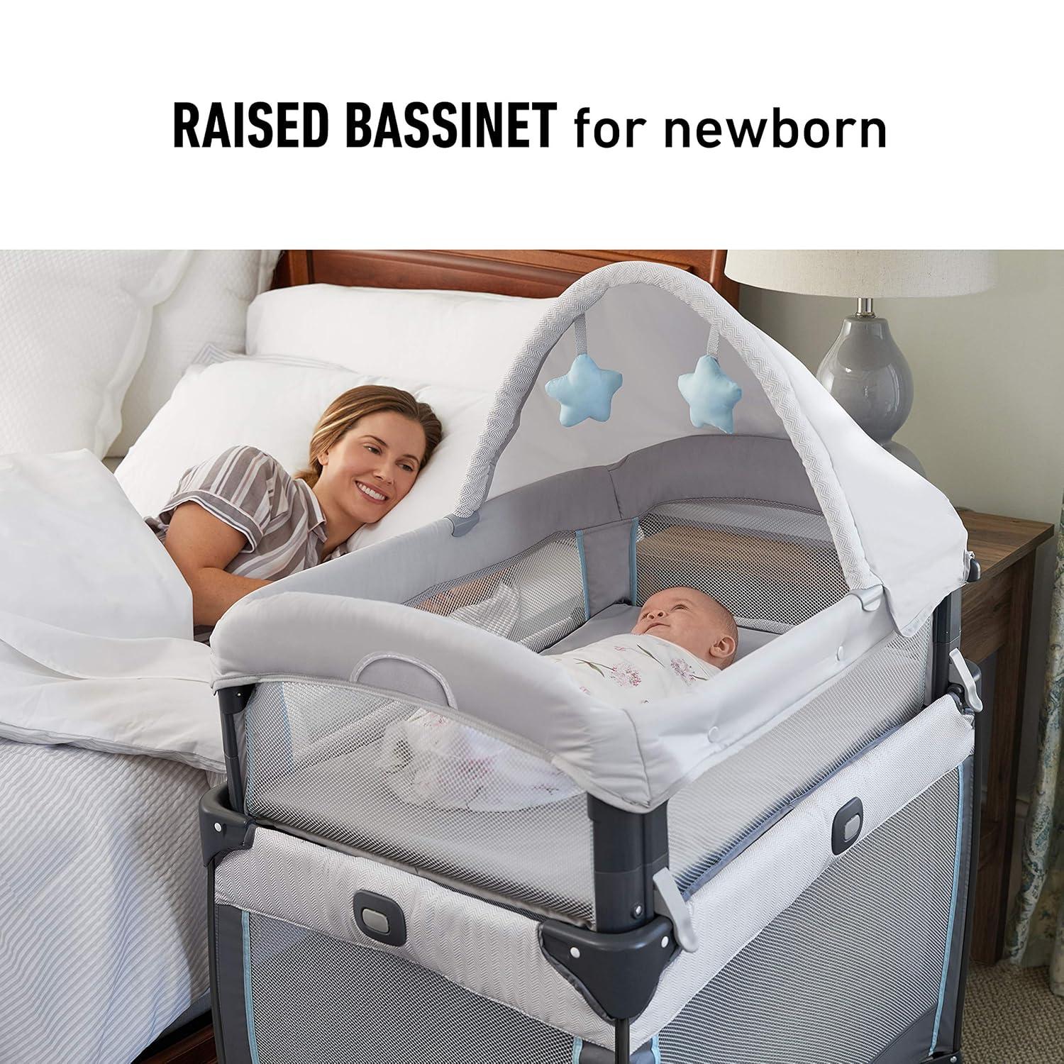 imageGraco My View 4 in 1 Bassinet  Infant to Toddler Bassinet with 4 Stages