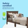 imageGraco Bailey Toddler Bed Pebble Gray  GREENGUARD Gold Certified Fits Standard FullSize Crib ampamp Toddler Mattress Toddler Safety Guardrails Included Complete Design with Solid Headboard FootboardHazelnut